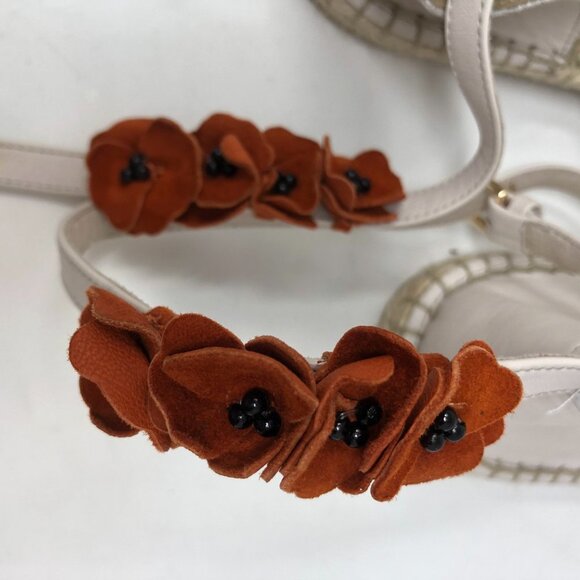 Revolve Raye Daphne Floral Espadrilles Ankle Wrap - Picture 8 of 9